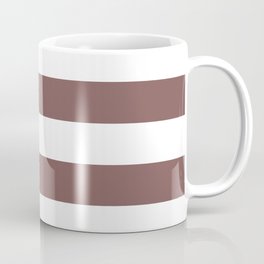 Mauve Purple Puce and White Cabana Stripes Coffee Mug | Graphicdesign, Cabana, Pattern, Solid, Stripes, Solidcolor, Mauvestripes, Trendy, Purplepuce, Trendyfashion 