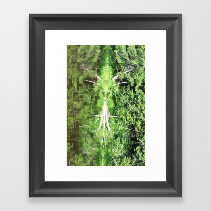 With arms Outstretched Framed Art Print