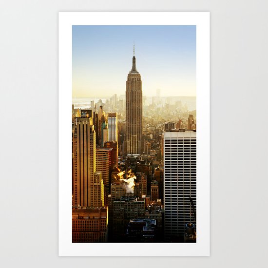 New York City Sunshine Art Print
