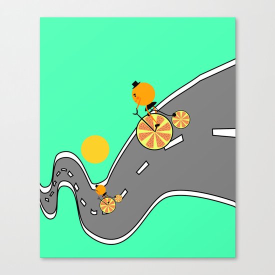 Joy ride Canvas Print