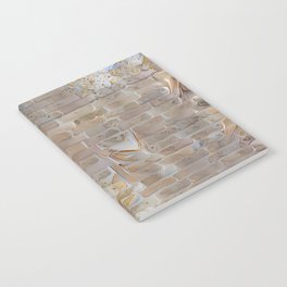Wall Silver Gold Silk Collection Notebook