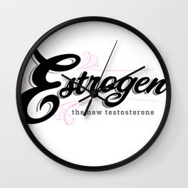 Estrogen, the new testosterone. Wall Clock