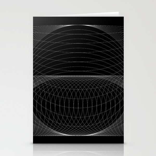Space Warped Stationery Cards