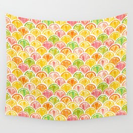 CITRUS SCALLOP Wall Tapestry