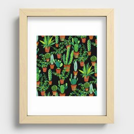 Cacti Recessed Framed Print