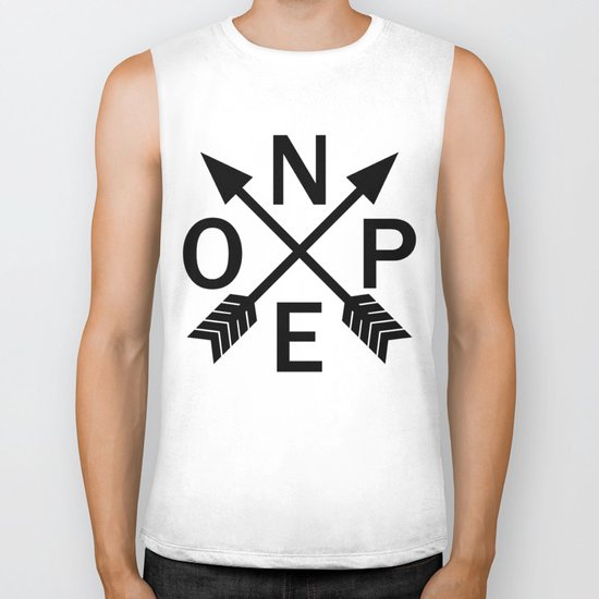 Compass Nope Biker Tank