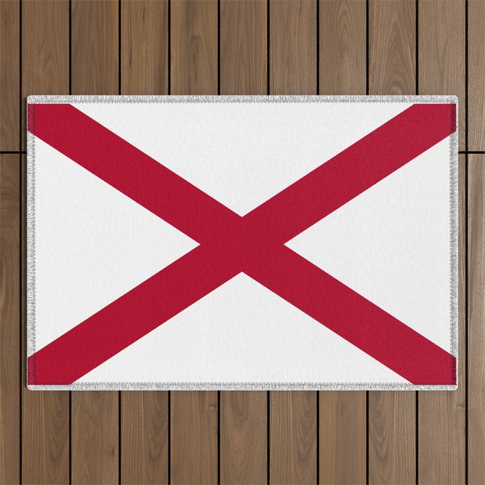 Flag of Alabama Outdoor Rug