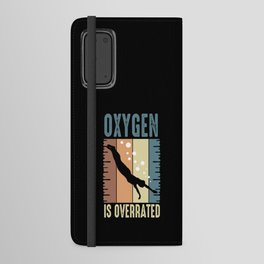 Swim Quote Oxygen Is Overrated Android Wallet Case