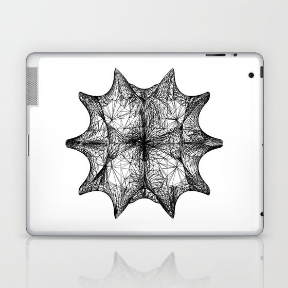 The Calabi-Yau Manifold - White Laptop & iPad Skin