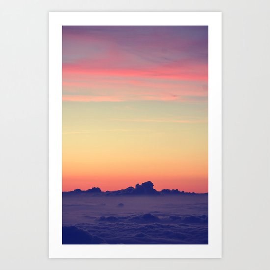 nature's pastels Art Print