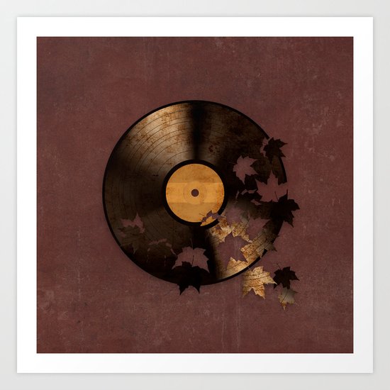 Autumn Song Art Print