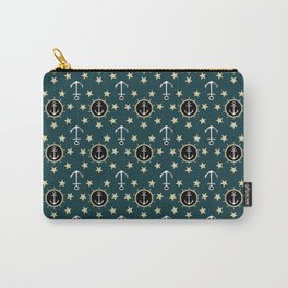 Anchors and Stars Carry-All Pouch