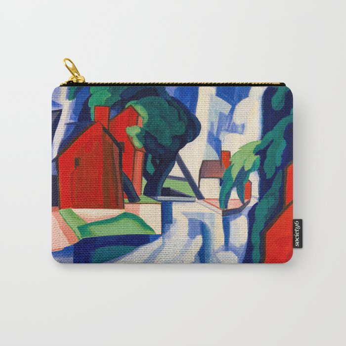 Blue Day, 1930 by Oscar Bluemner Carry-All Pouch