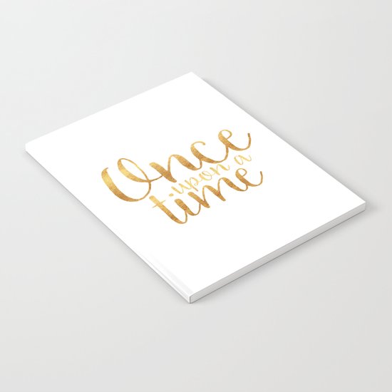 Once Upon a Time - Gold Notebook