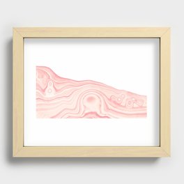 Beatiful Marble Design Recessed Framed Print