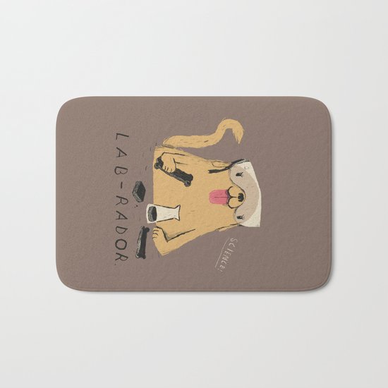 lab-rador Bath Mat