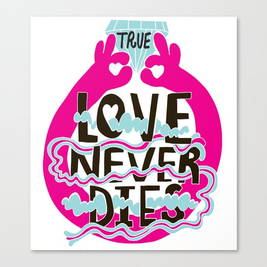 True Love Canvas Print