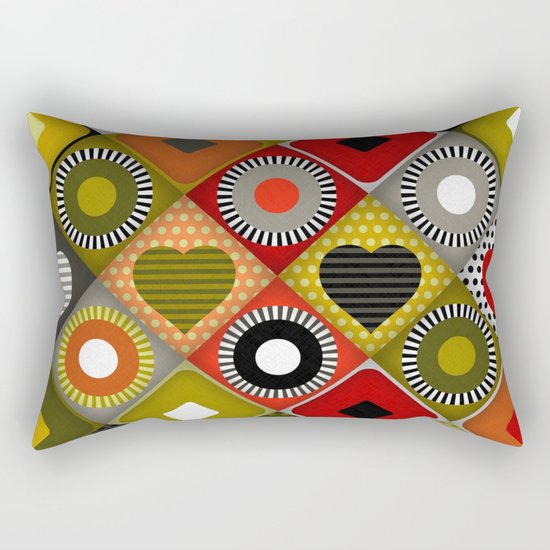 parava festive diamond Rectangular Pillow