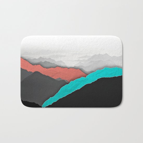 Mountain Highlights Bath Mat