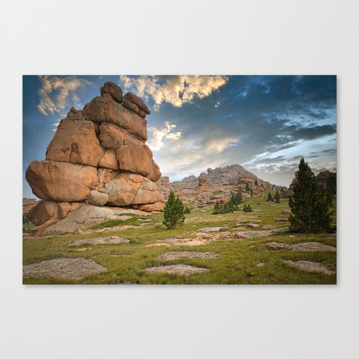 Bizarre Granite Monoliths of the Tarryall Mountains Canvas Print