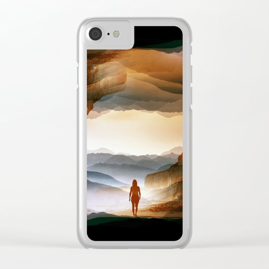 Quiet Heat Clear iPhone Case