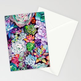 Succulent Garden Stationery Cards