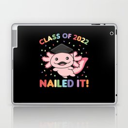 Kids Class Of 2022 Nailed It Axolotl Graduation Laptop Skin
