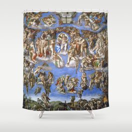 The Last Judgment Shower Curtain