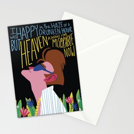 The Smiths - Heaven knows I'm miserable now Stationery Cards