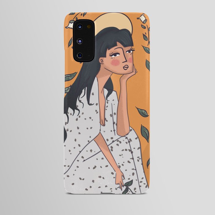 Spring girl Android Case