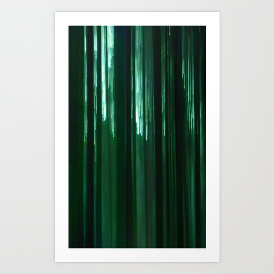 Forest In Green Art Print