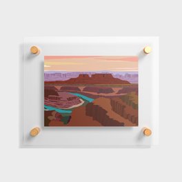 Magnificent Canyonlands National Park, Utah Floating Acrylic Print