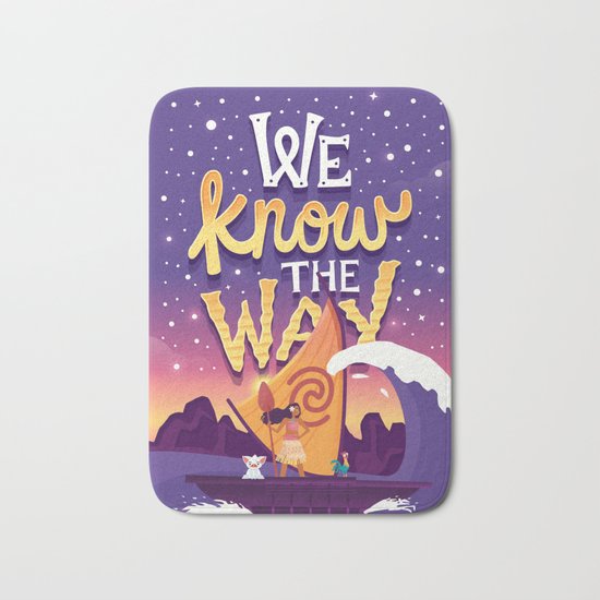 We know the way Bath Mat