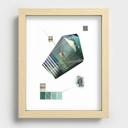 Galactic Recessed Framed Print