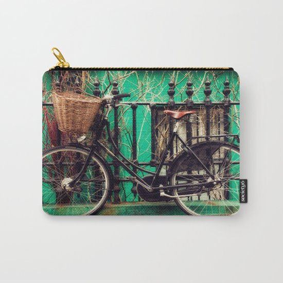 Bicycle at Rest Carry-All Pouch