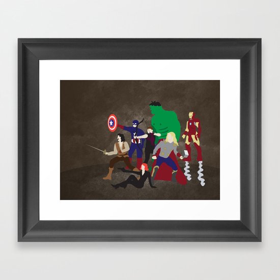 Prepare to Be Avenged Framed Art Print