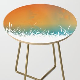 Sunset Colorful  Side Table