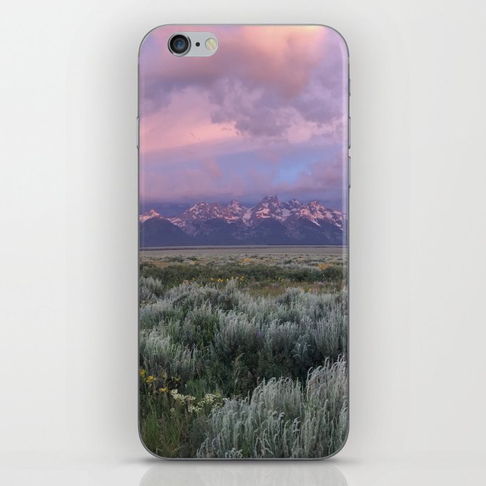 Teton Range Sunrise iPhone Skin