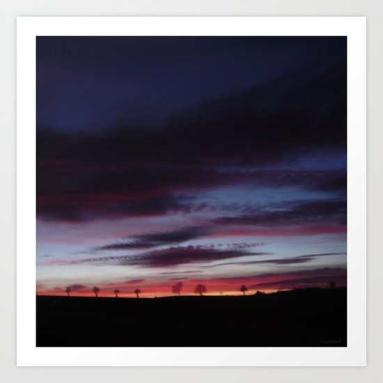 Horizon Line Art Print