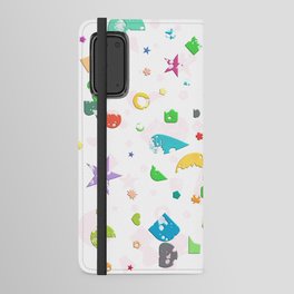 Abstract Shapes Art Android Wallet Case