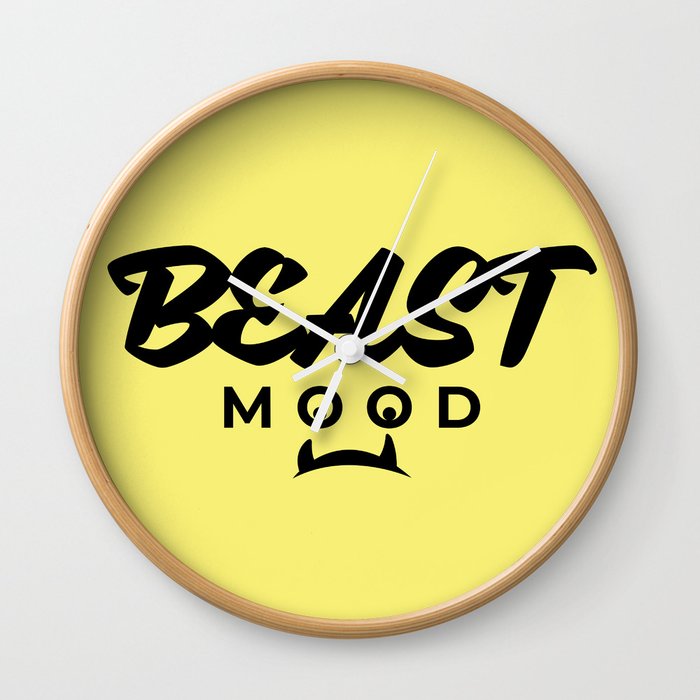 Mood Beast 2 Wall Clock