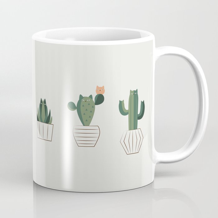 Cat and Plant 20: Cattus Coffee Mug