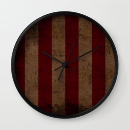 Vintag Stripes Wall Clock