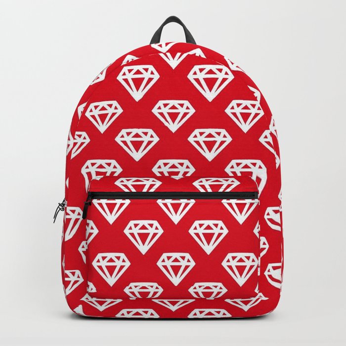 Backpack Female Diamond, Fashion Diamond Backpack