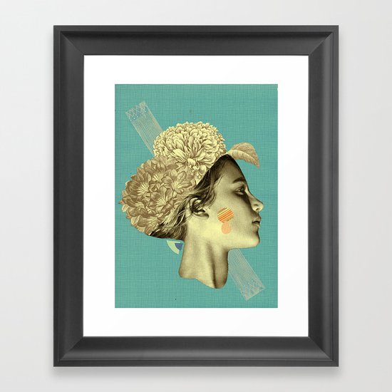 please don't leave me to remain Framed Art Print