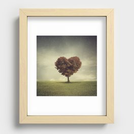 Heart Tree Recessed Framed Print