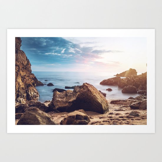 Ocean Rock Art Print