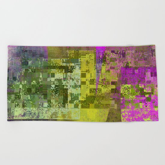 compulsion Beach Towel