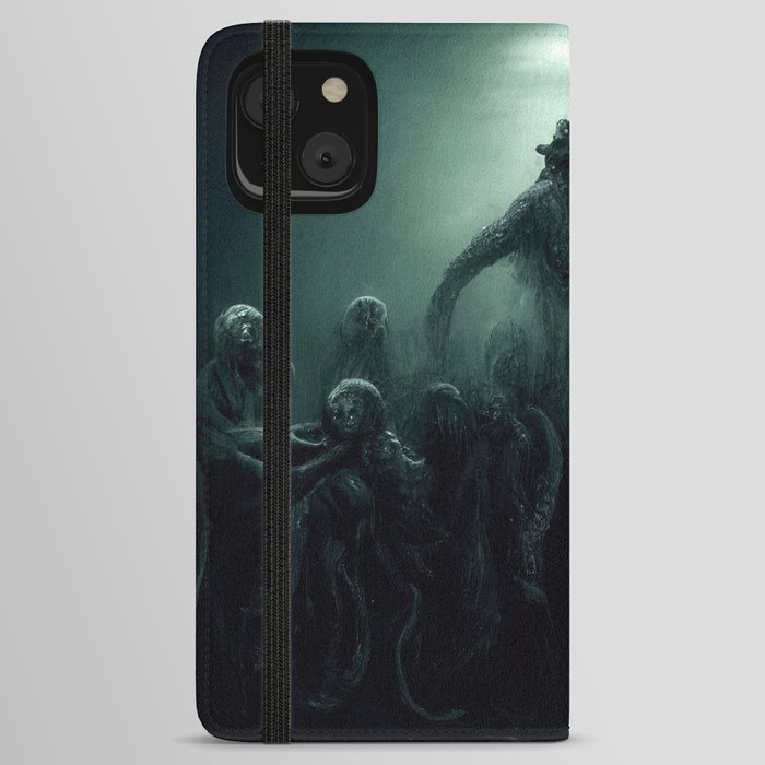 Nightmares are living in our World iPhone Wallet Case