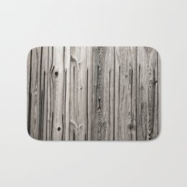 Black white and grey  wooden floor Bath Mat | Blackandwhite, Grey, Photo, Wooden, Pattern, Floor, Board, Material, Aged, Blackwhite 